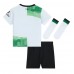 Liverpool kläder Barn 2023-24 Bortatröja Kortärmad (+ korta byxor)